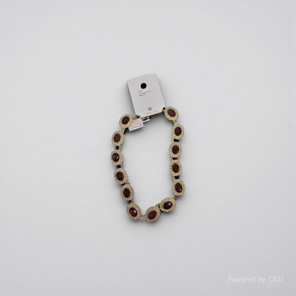 Chow Tai Fook 925 Silver Jewelry DIY Handmade Acrylic Necklace for women, long style, simple and versatile details Picture