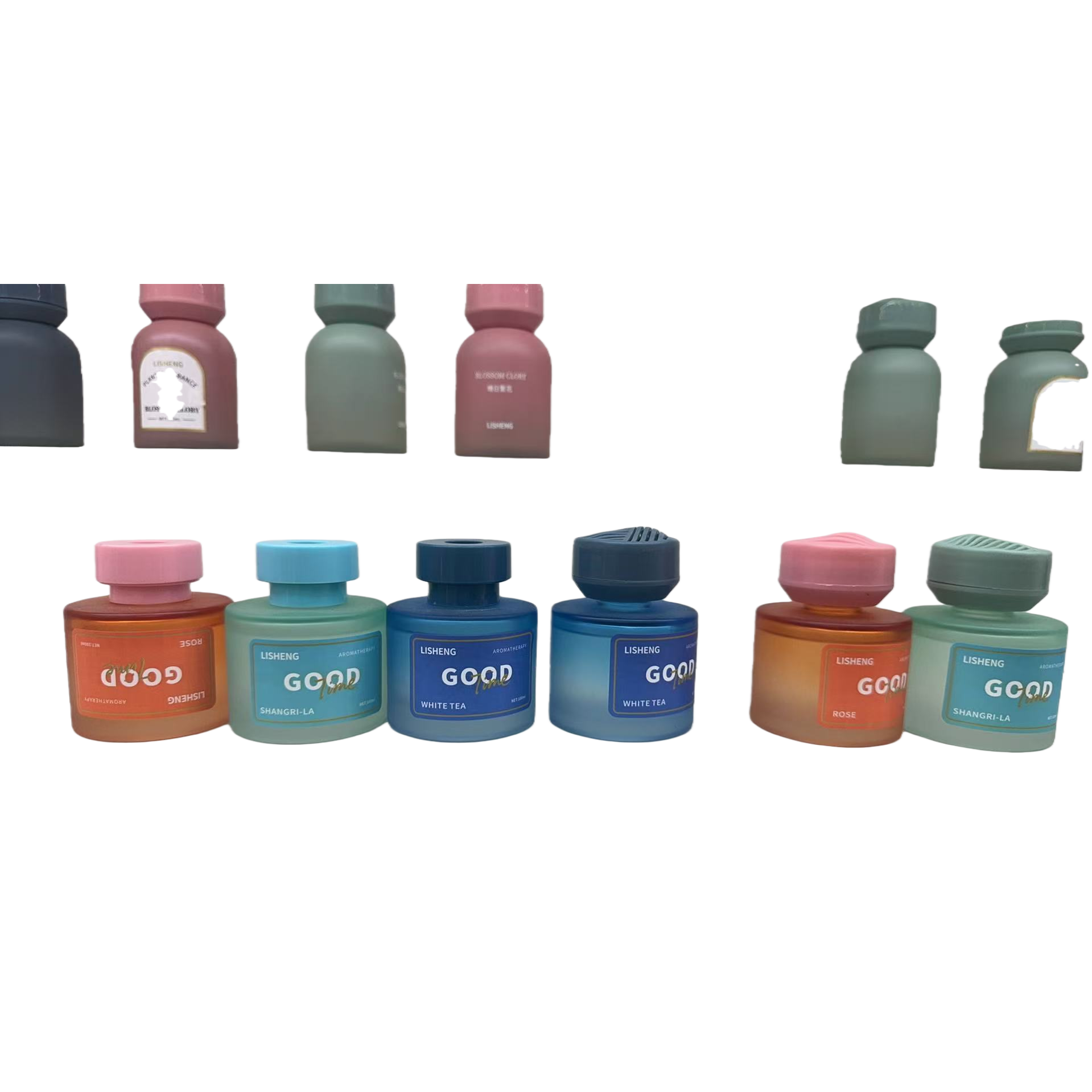 Aromatherapy diffuser, indoor diffuser, essential oil diffuser, portable glass aromatherapy bottle