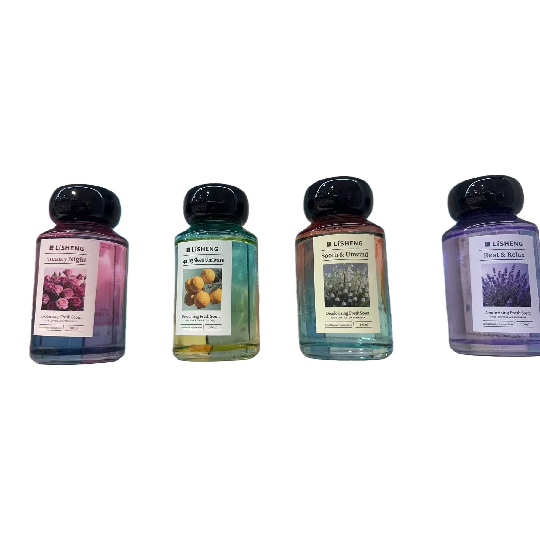 Fragrance bottle top and bottom cap middle ring cosmetic packaging box 50g cream press-type empty bottle perfume shampoo body wash box