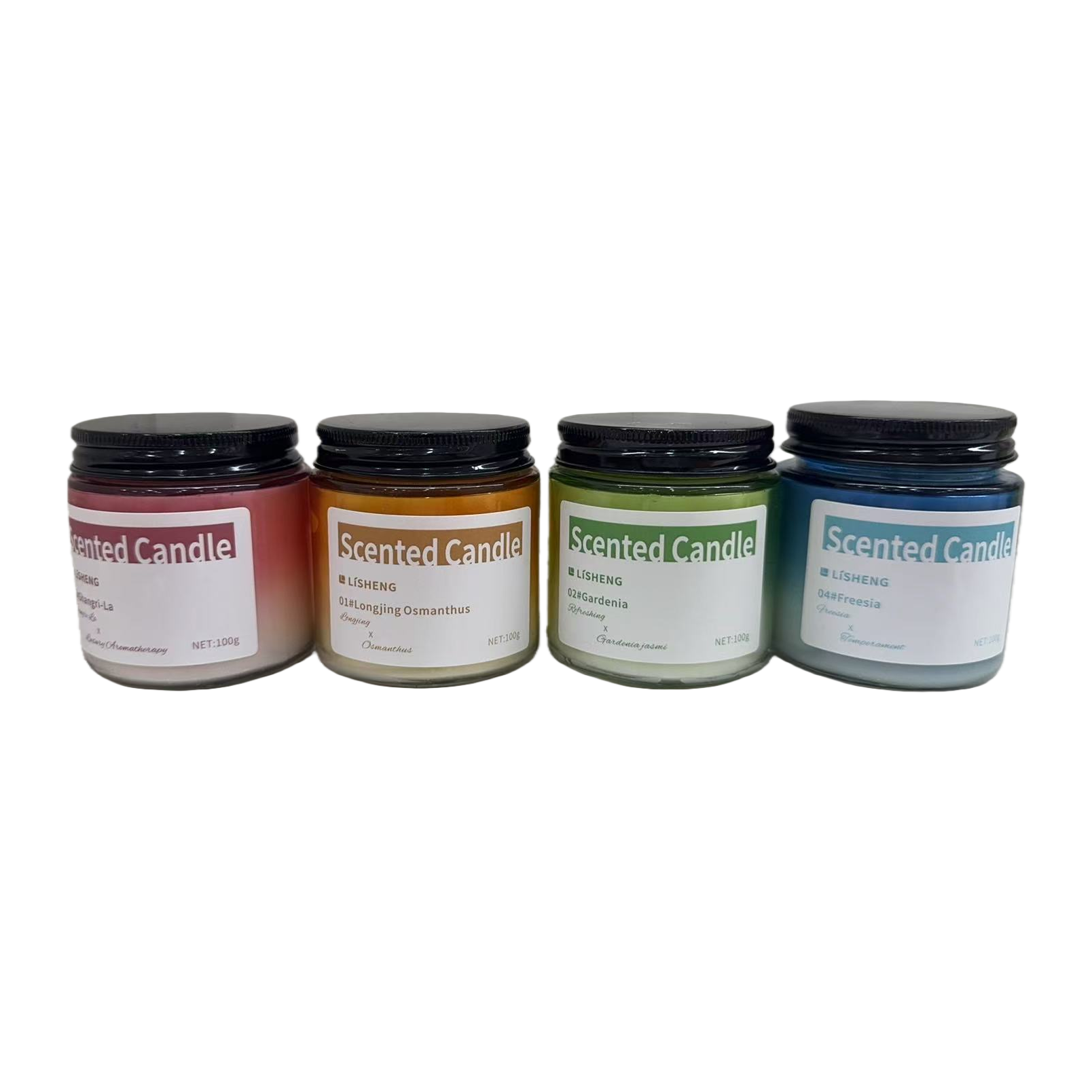 Scented candle, 50g, paste box, press-type empty bottle, perfume bottle, shampoo and body wash box, top and bottom lid, middle ring packaging box