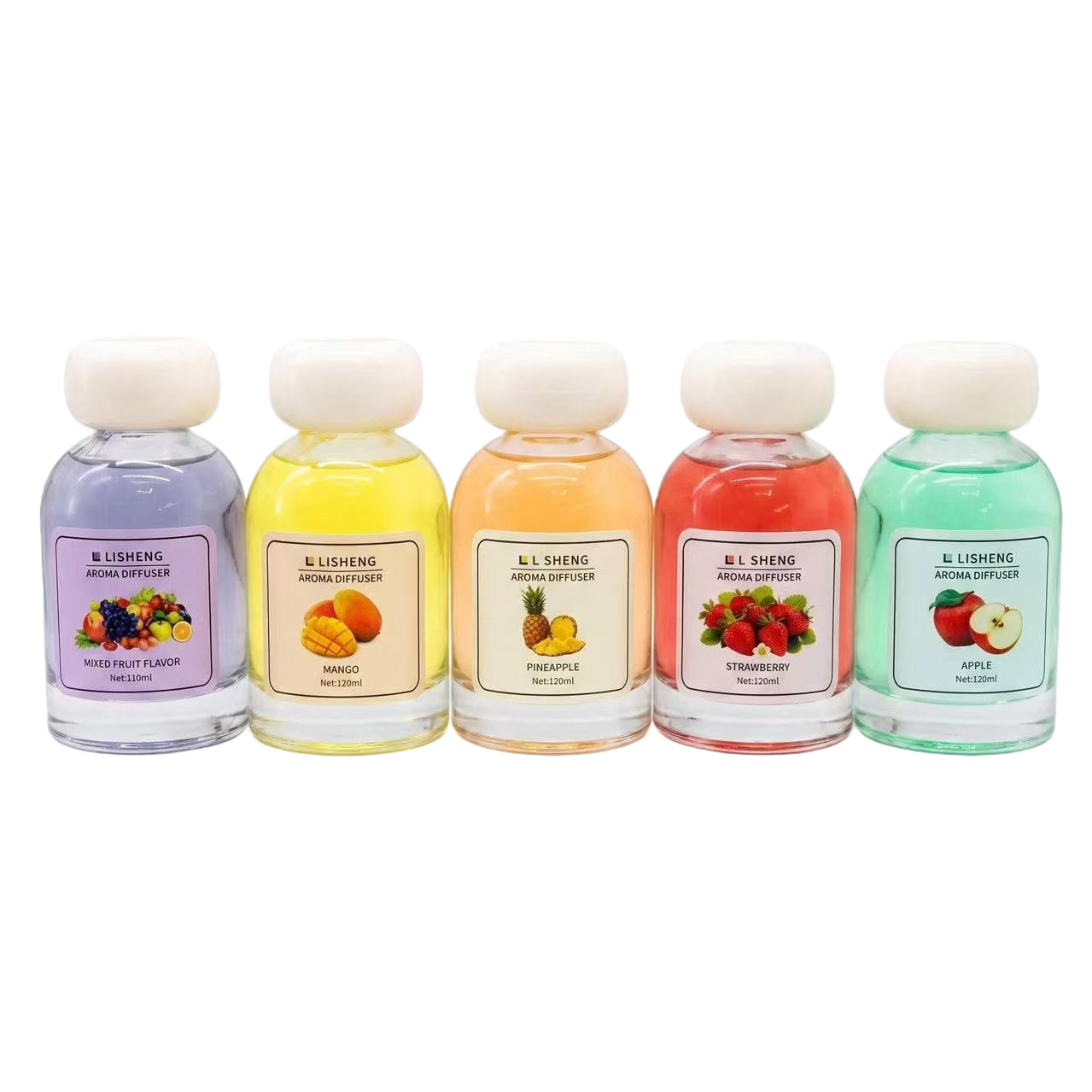 Raisin-scented aroma diffuser liquid five-bottle fruit essential oil soap