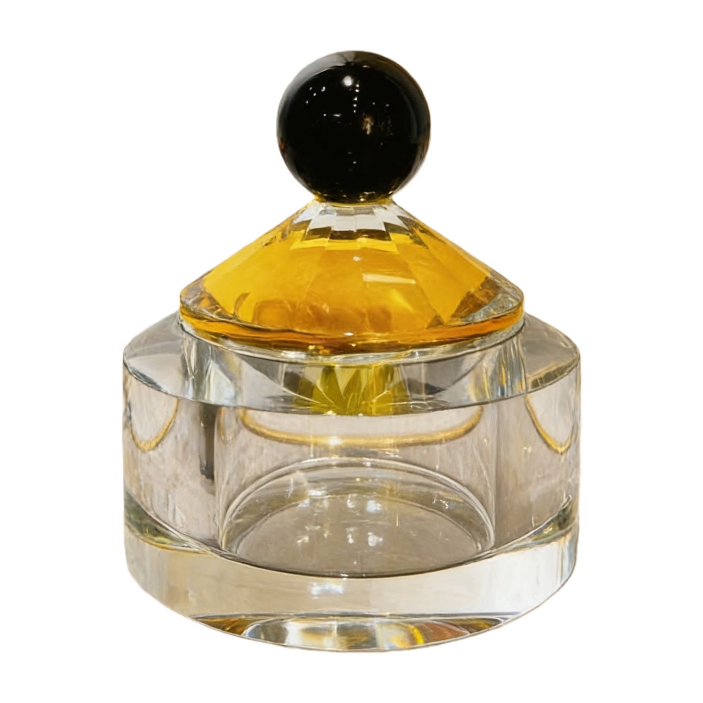 Crystal perfume bottle, top and bottom cap, center ring packaging box, 50g cream press-type empty bottle shampoo and body wash box