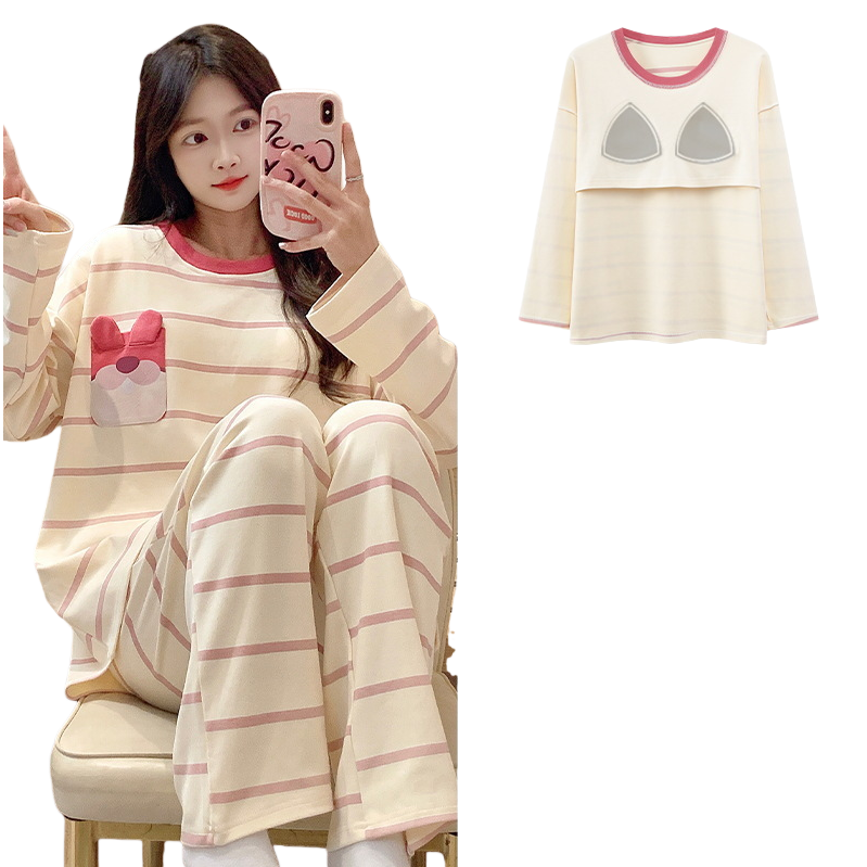 睡衣/老年睡衣开扣/睡衣女夏/睡衣女夏天冰丝/家居服白底实物图