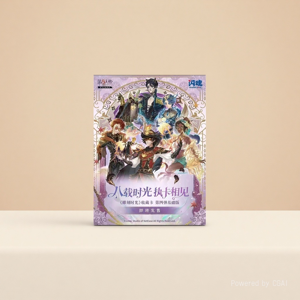 第五人格动漫角色收藏卡宣传图 周边卡牌