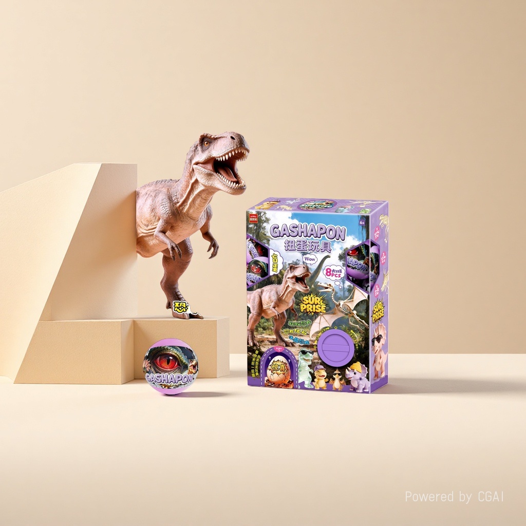 Dinosaur-themed star man blind box gacha toy blind box blind bag figurine Application Scenario