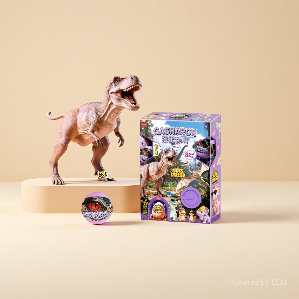 Dinosaur-themed star man blind box gacha toy blind box blind bag figurine Specification image