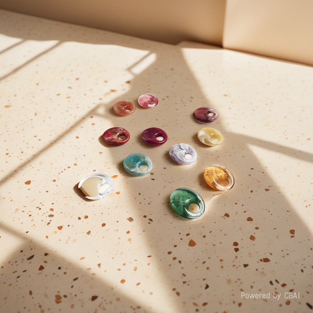 Wholesale of diy handcrafted earrings and jewelry materials for the new Japanese oval hollowed-out headwear accessories in autumn and winter