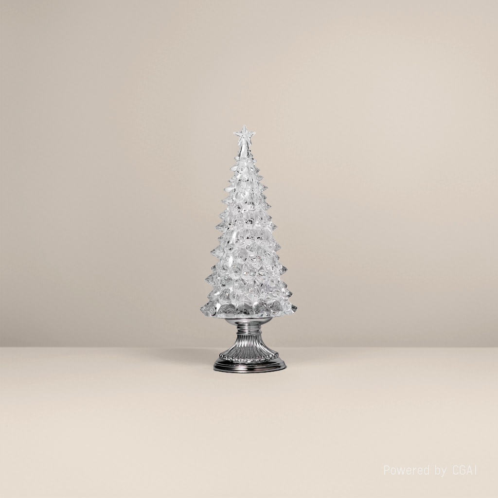 Colorful acrylic Christmas tree, Christmas gift, ground promotion LED light, table decoration, heartfelt gift Application Scenario