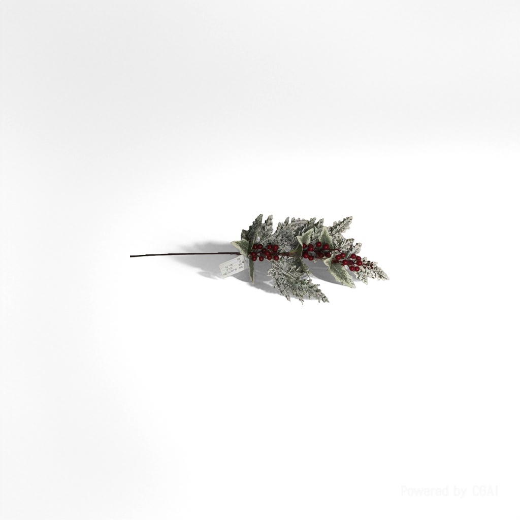 Christmas decorative branches, bows, flower balls, nutcracker sets, festive atmosphere decor Specification image