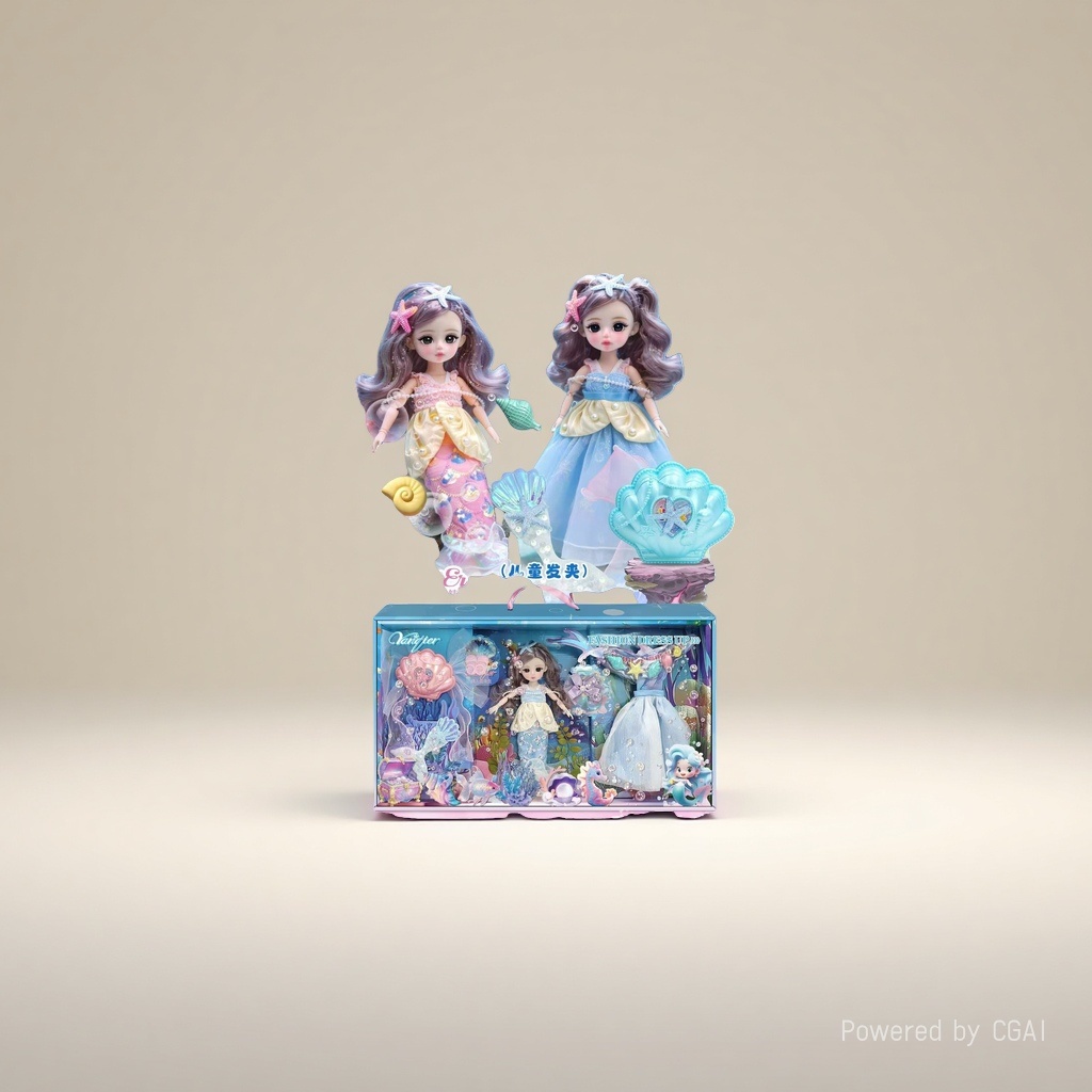 Barbie dolls are children's Day gifts for girls details Picture