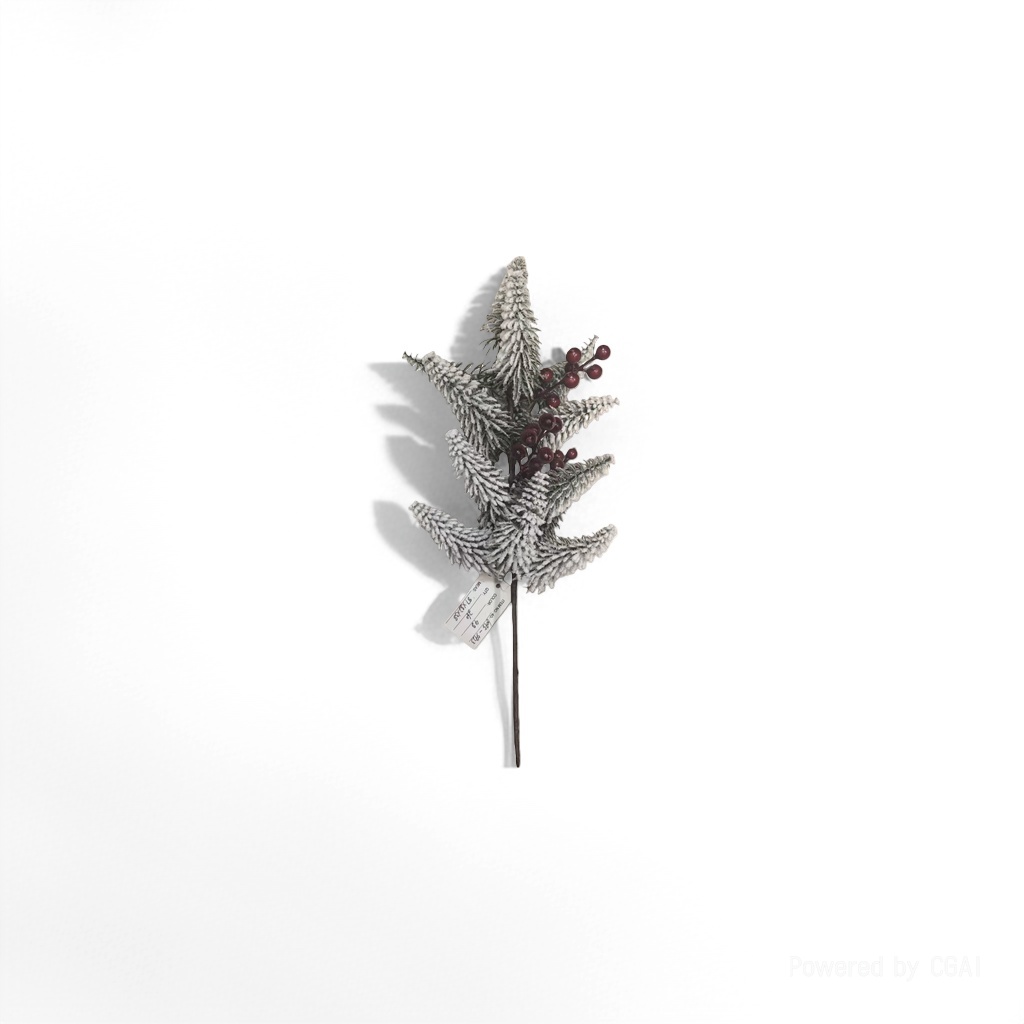 Christmas decorations: Cedar branch bow, Christmas ball flower, nutcracker set details Picture