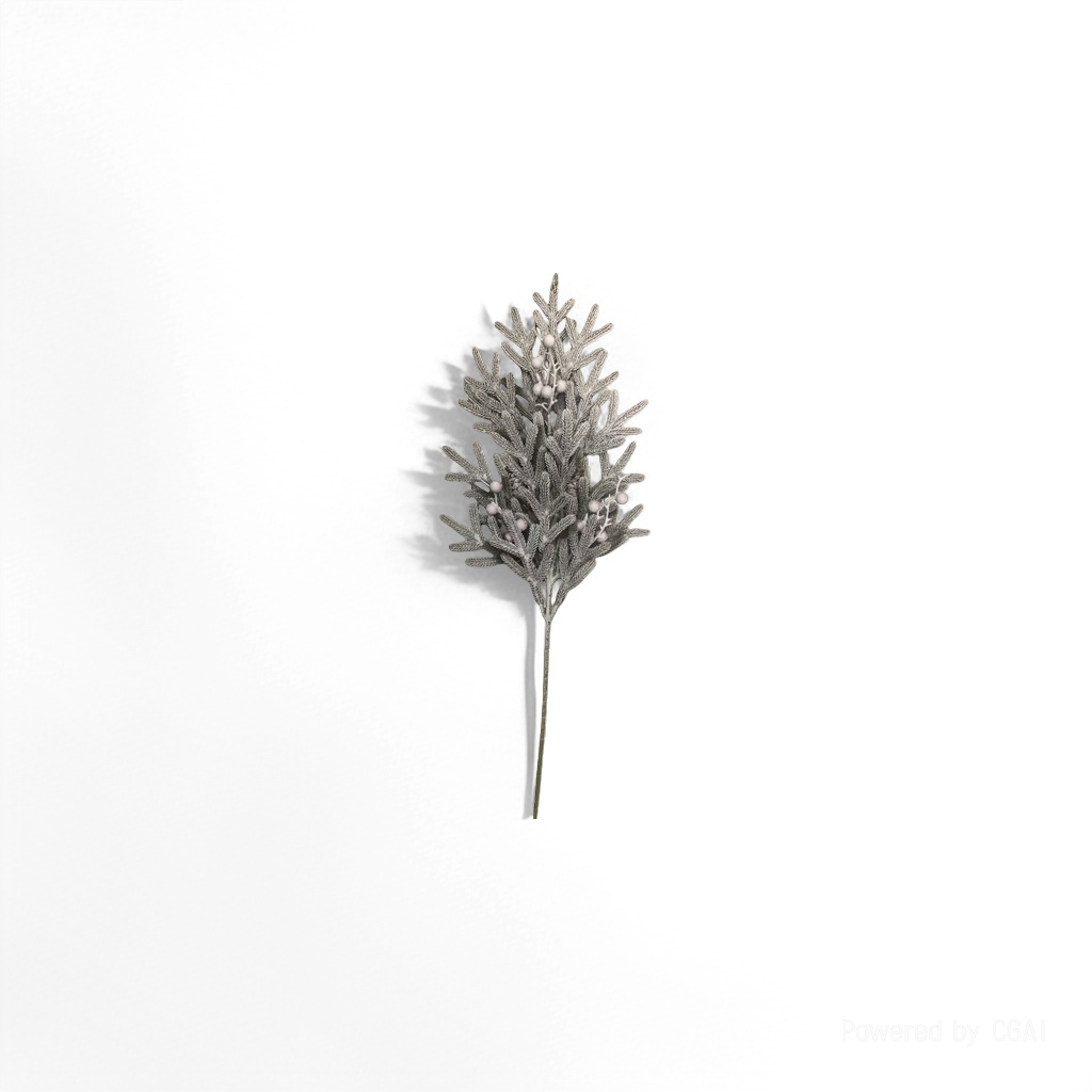 Simulación de ramas de pino de plata decoración de flores de plástico lámpara de flores falsas flores artificiales home set Application Scenario