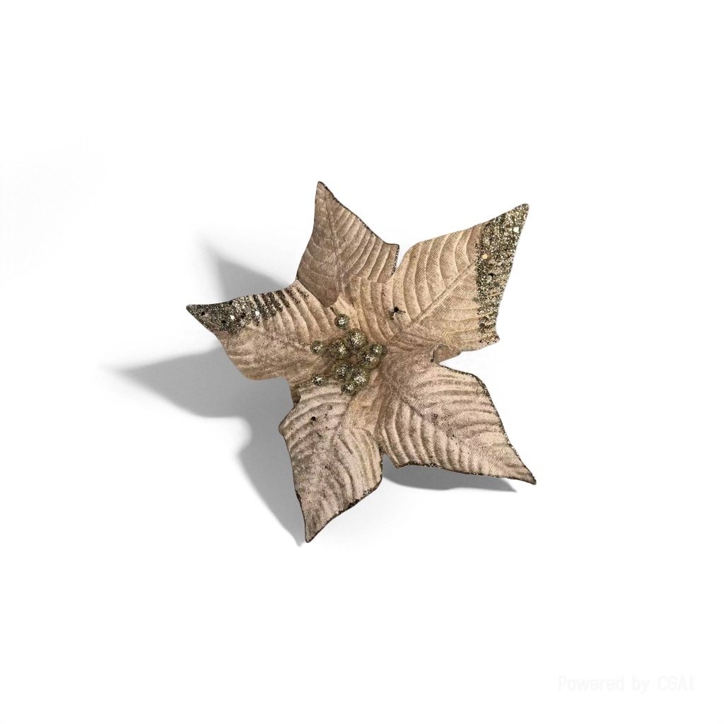 Gold foil flower, gold decorative flower, silver tray, aromatherapy set, color-preserving flower stand, Yunshuo handicrafts Specification image