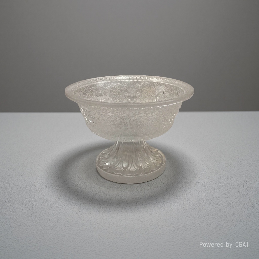 Eight offerings before the Buddha: Water offering cup, holy water cup, water offering bowl, water offering cup, Buddha offering cup, glazed seven-color butter lamp, candlestick Specification image