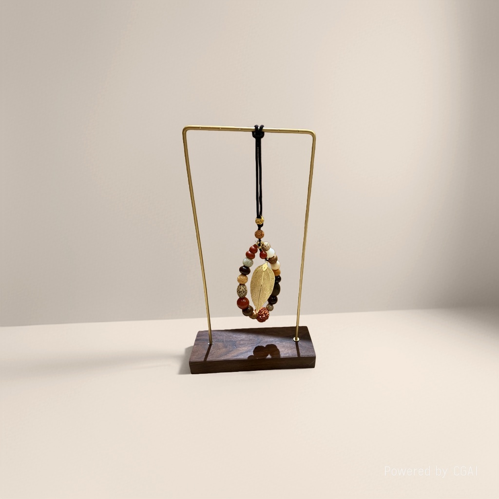 Tibetan-style wealth god Zakilam glass Five-way Wealth God car pendant, bag pendant, metal retro Application Scenario