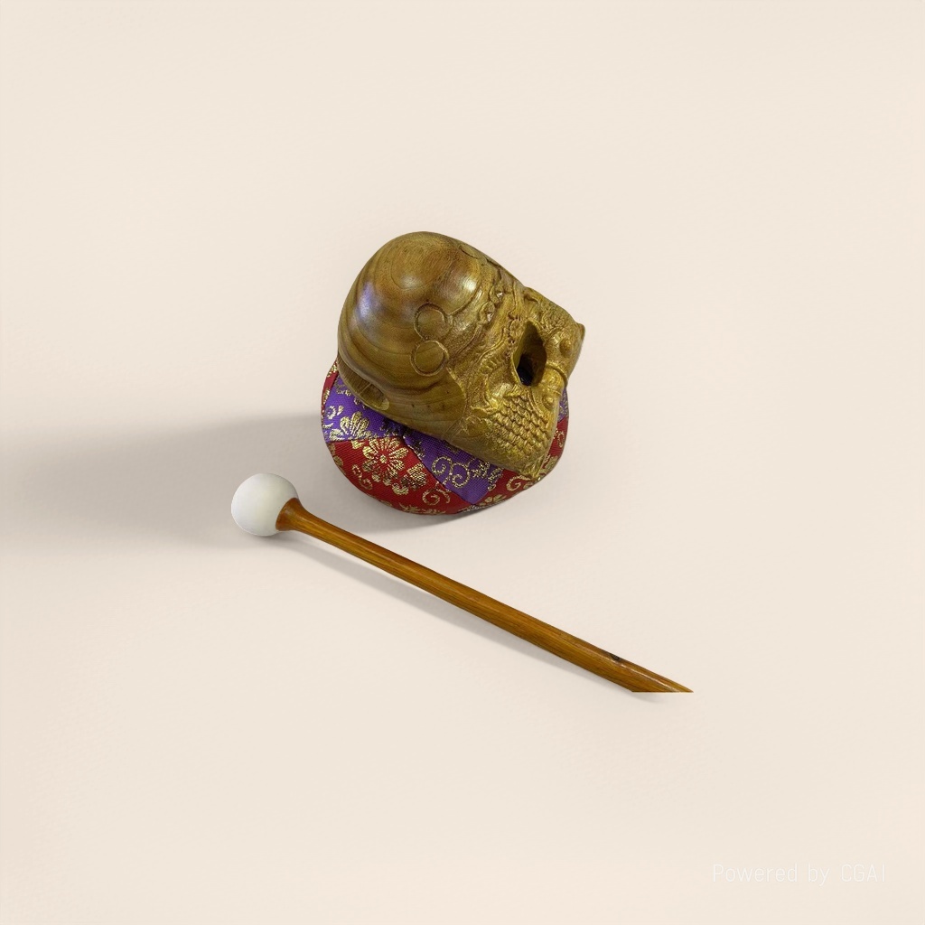The instruments for worshipping Buddha and calming the mind are made of wood, fish, camphor, percussion, Buddhist implements, solid wood, and camphor wood Application Scenario