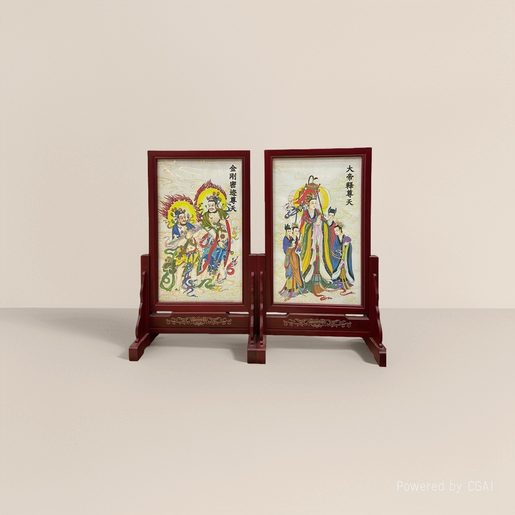 The manufacturer produces twenty-four camphor wood celestial ornaments, water and land painting decorative items, and Suzhou handcrafted silk fabric handicrafts Application Scenario