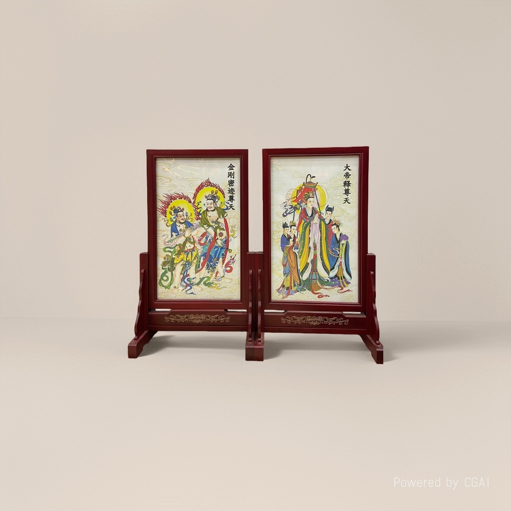 The manufacturer produces twenty-four camphor wood celestial ornaments, water and land painting decorative items, and Suzhou handcrafted silk fabric handicrafts