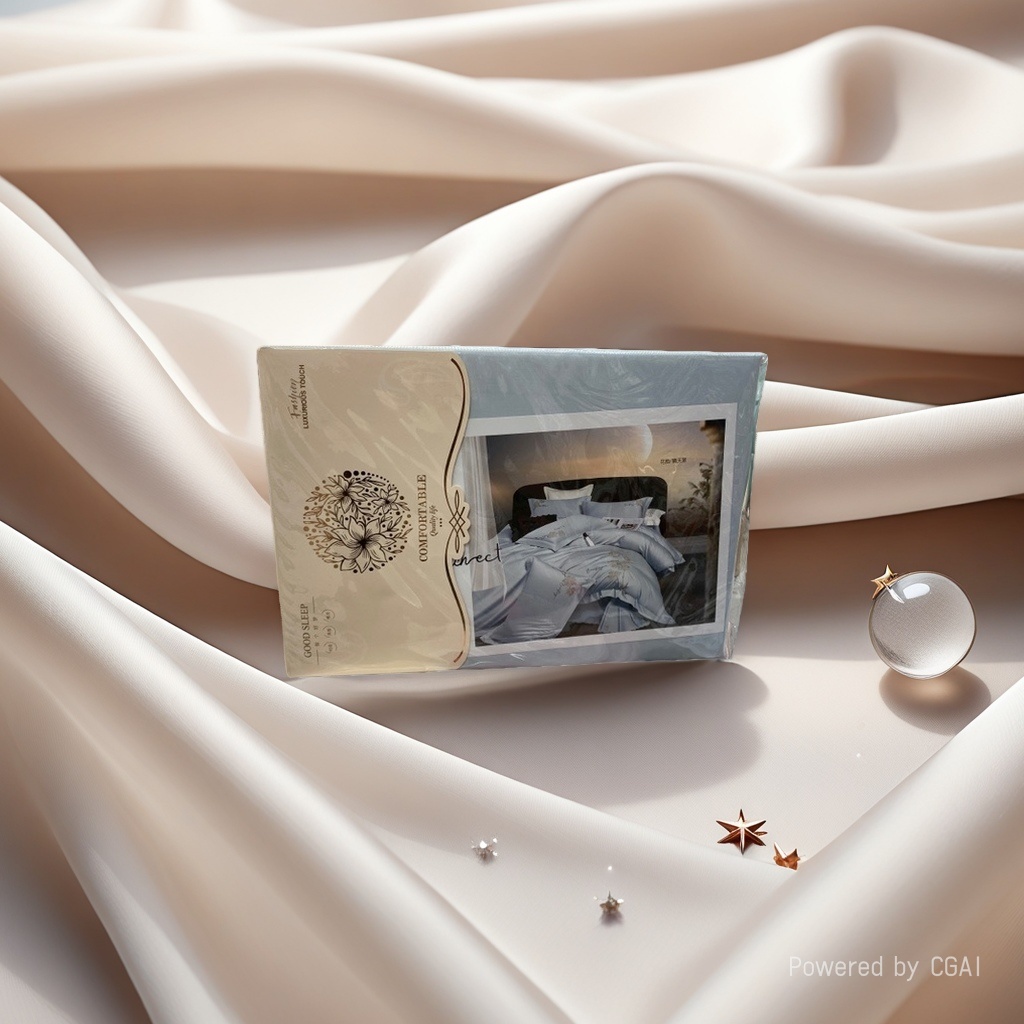 Silk four-piece set, bedding, duvet cover, bed sheet four-piece set Application Scenario