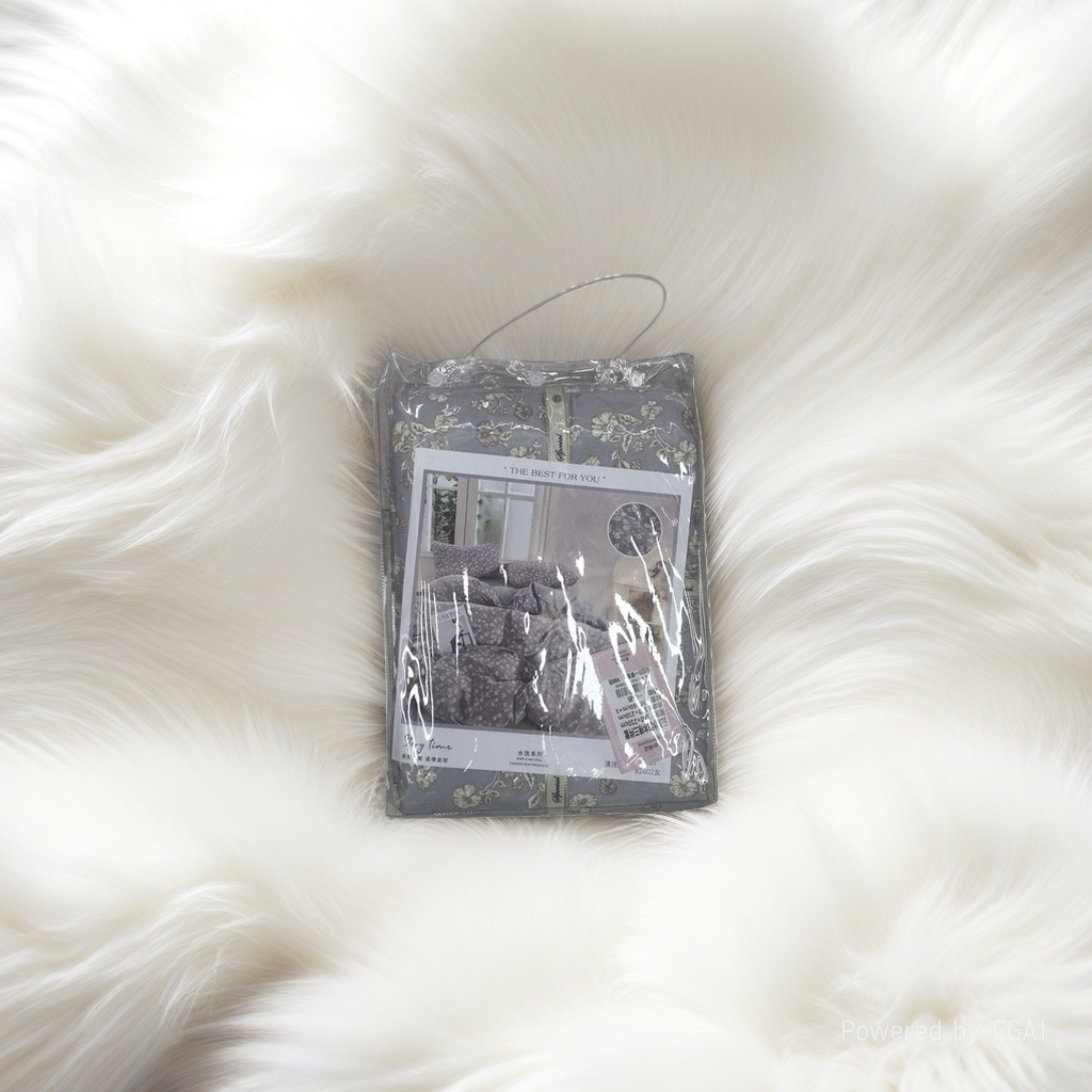 PE transparent flat bag, zipper bag, fresh-keeping bag, PVC six-zone packaging bag, special bag for bedding sets Application Scenario