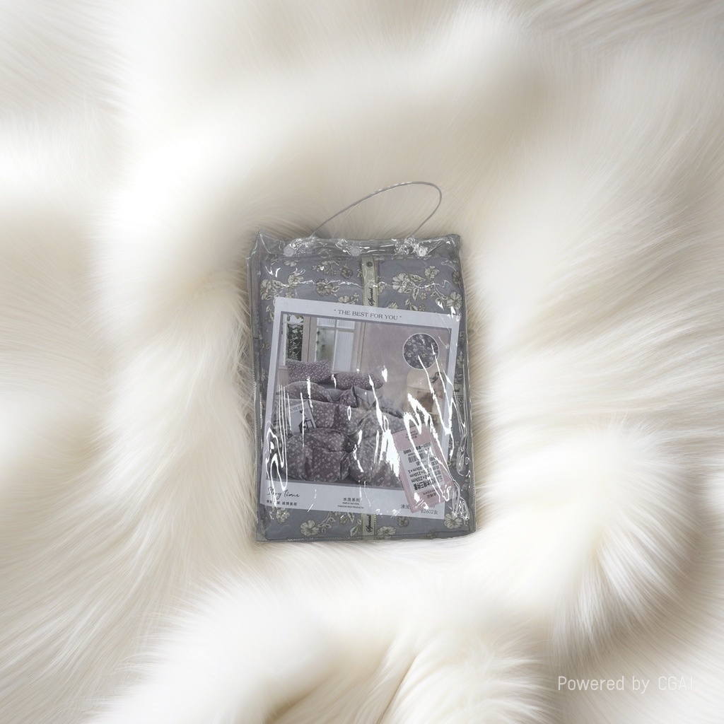 PE transparent flat bag, zipper bag, fresh-keeping bag, PVC six-zone packaging bag, special bag for bedding sets Specification image