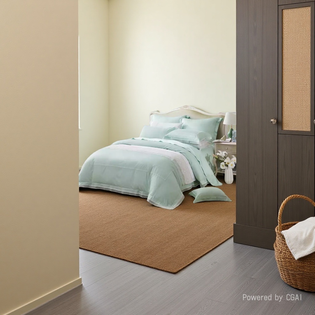 Wedding bedding set, four-piece bedding set 2026, wedding home textile furniture non-woven fabric Specification image