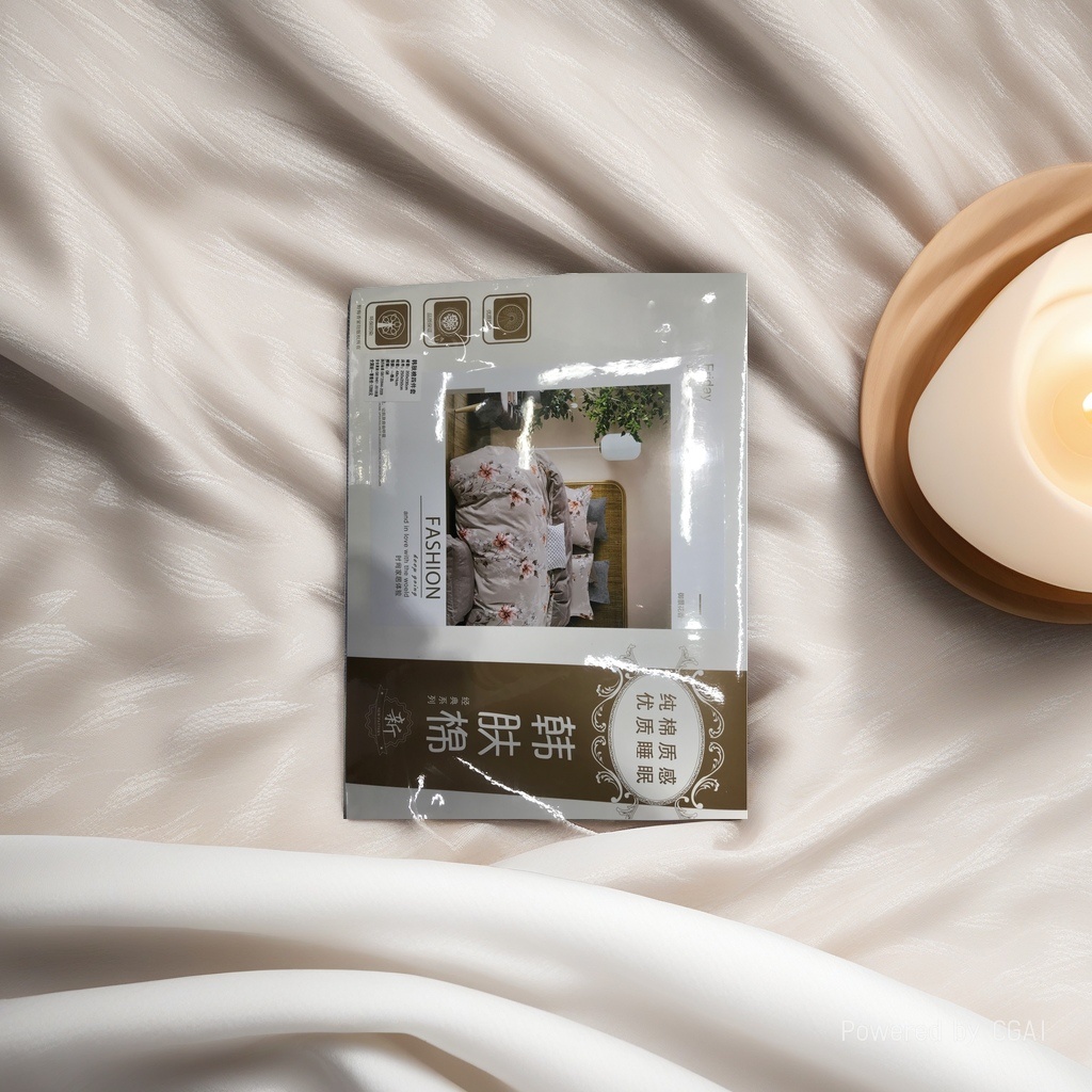 Pure cotton bedding four-piece set, bedding kit, quilt home textile set Specification image