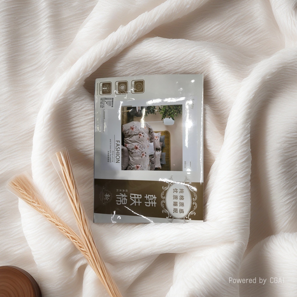 Pure cotton bedding four-piece set, bedding kit, quilt home textile set Application Scenario