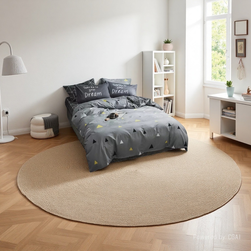 Home textile pure cotton thickened edging four-piece set of all-cotton bedding 121454444