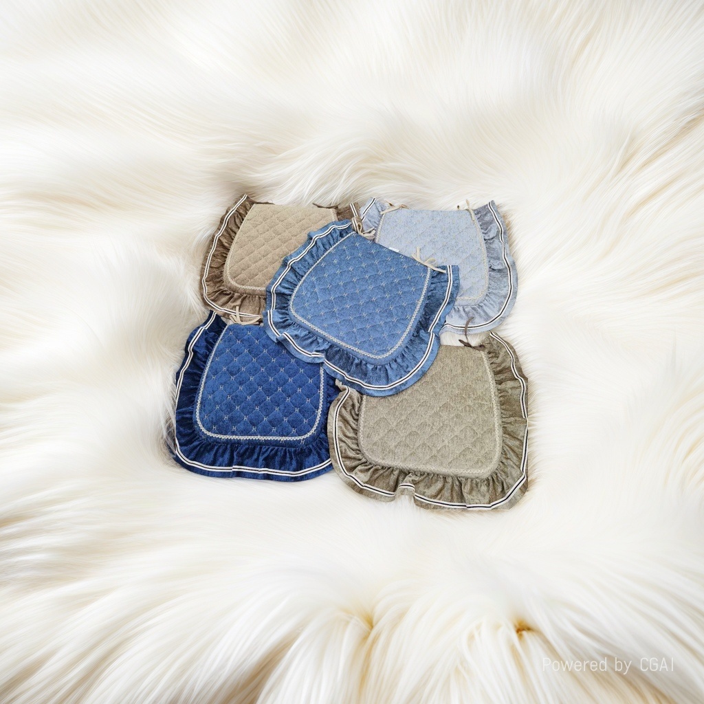 Hand-show fabric sponge seat cushion for beautiful buttocks, student special chair cushion and table foot cushion Specification image