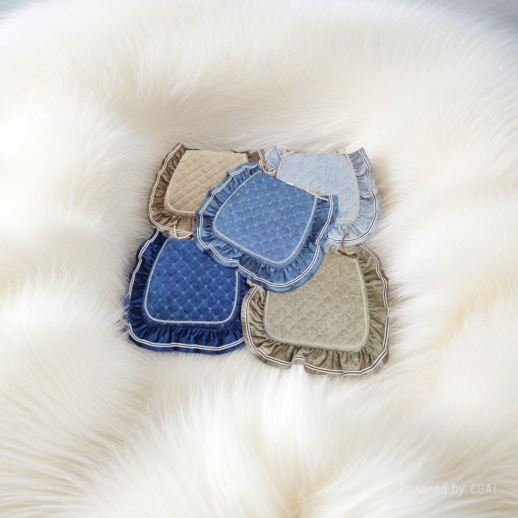 Hand-show fabric sponge seat cushion for beautiful buttocks, student special chair cushion and table foot cushion details Picture