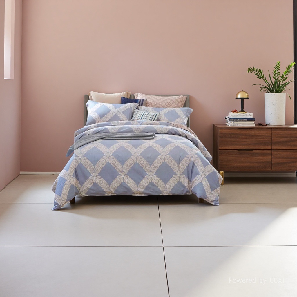 The wedding bedding set 2026 is packed in a four-piece pure cotton wedding home textile bedding gift box Specification image