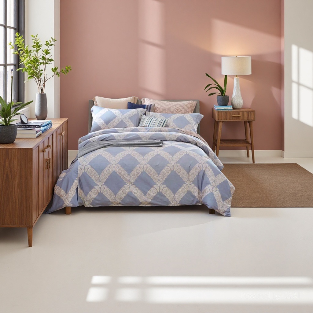 The wedding bedding set 2026 is packed in a four-piece pure cotton wedding home textile bedding gift box Application Scenario