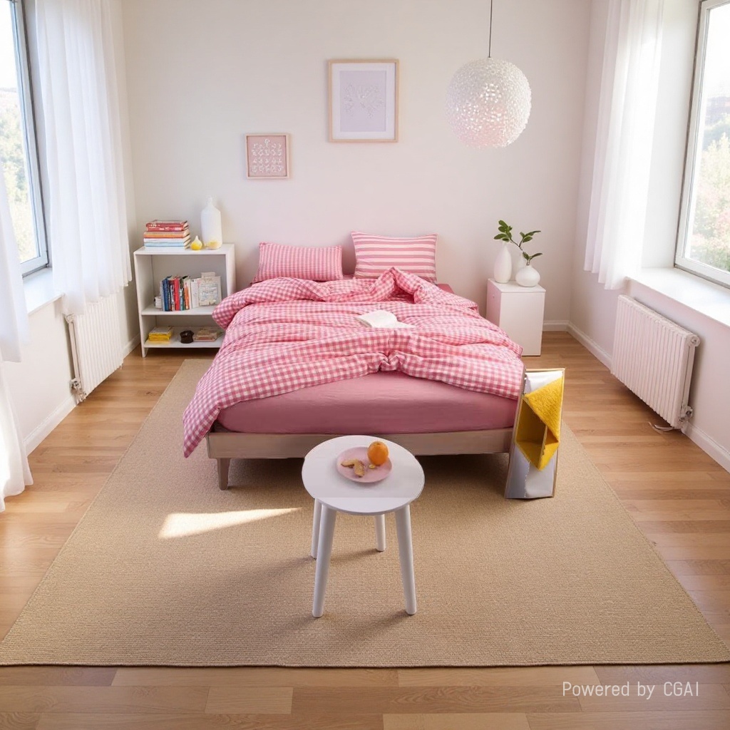 Simmons pink check bed set colchón esponja para personas mayores Application Scenario