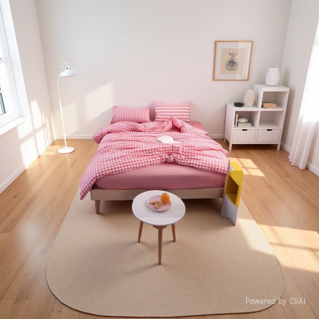Simmons pink check bed set colchón esponja para personas mayores Specification image