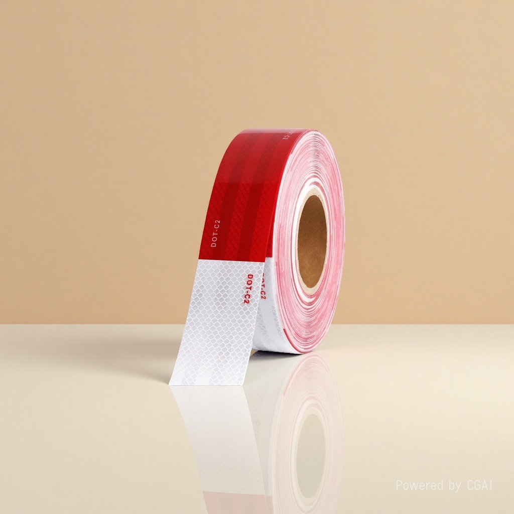 وضع علامات تدل على عكس الضوء على هيكل المركبة من طراز PVC تحذيرات أمنية details Picture