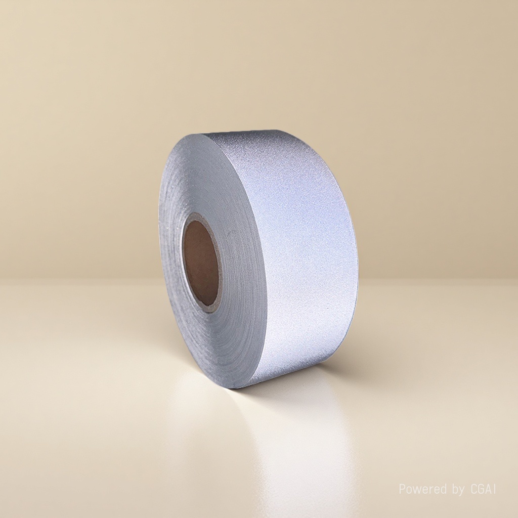 Cinta reflectante TC resaltada con tiras insertadas para equipaje de ropa plata resaltada material reflectante tiras reflectantes Specification image