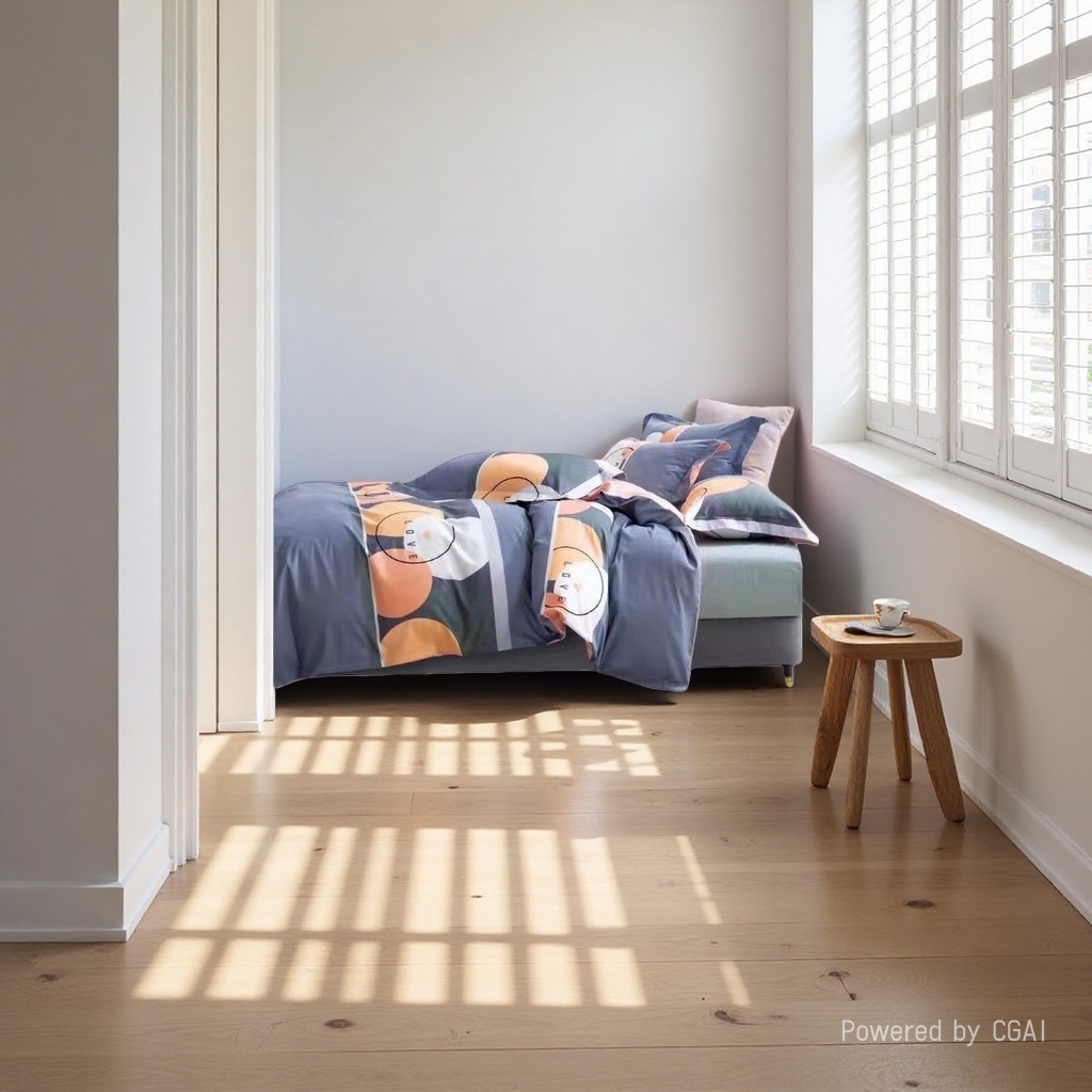 Wedding home textile four-piece set 2026, wedding bedding set, bedding, non-woven fabric furniture Specification image