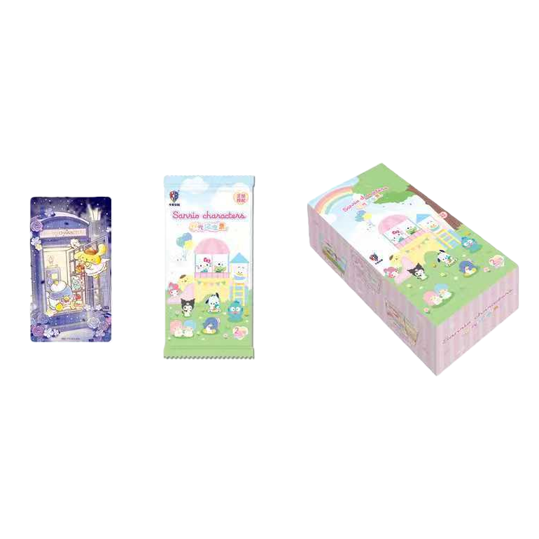 Tarjetas tour sanrio family time tarjetas conmemorativas paquete individual caja final tarjetas periféricos Item Picture