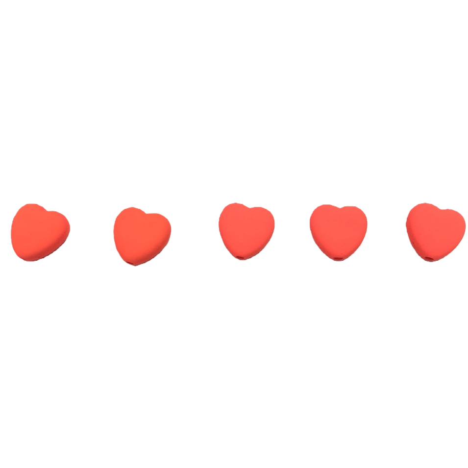Acrylic small heart-shaped jewelry accessories Item Picture