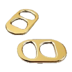Wholesale of zinc alloy accessories, electroplated kC gold, diy handmade clothing, necklaces, bracelets and earrings Item Picture
