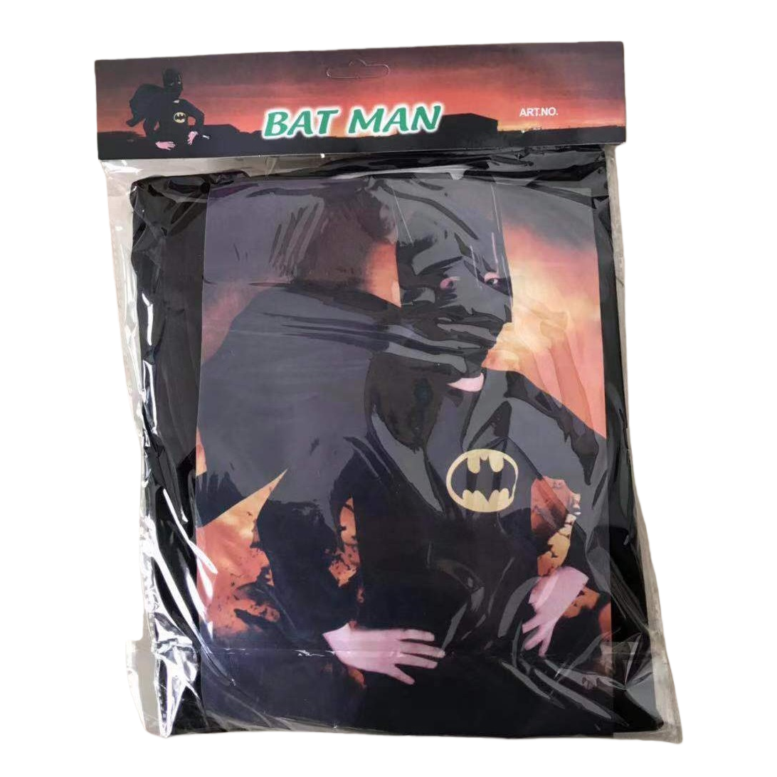 Batman-themed costumes, anime character clothing accessories, 2D figurines, blind boxes, and large figurines