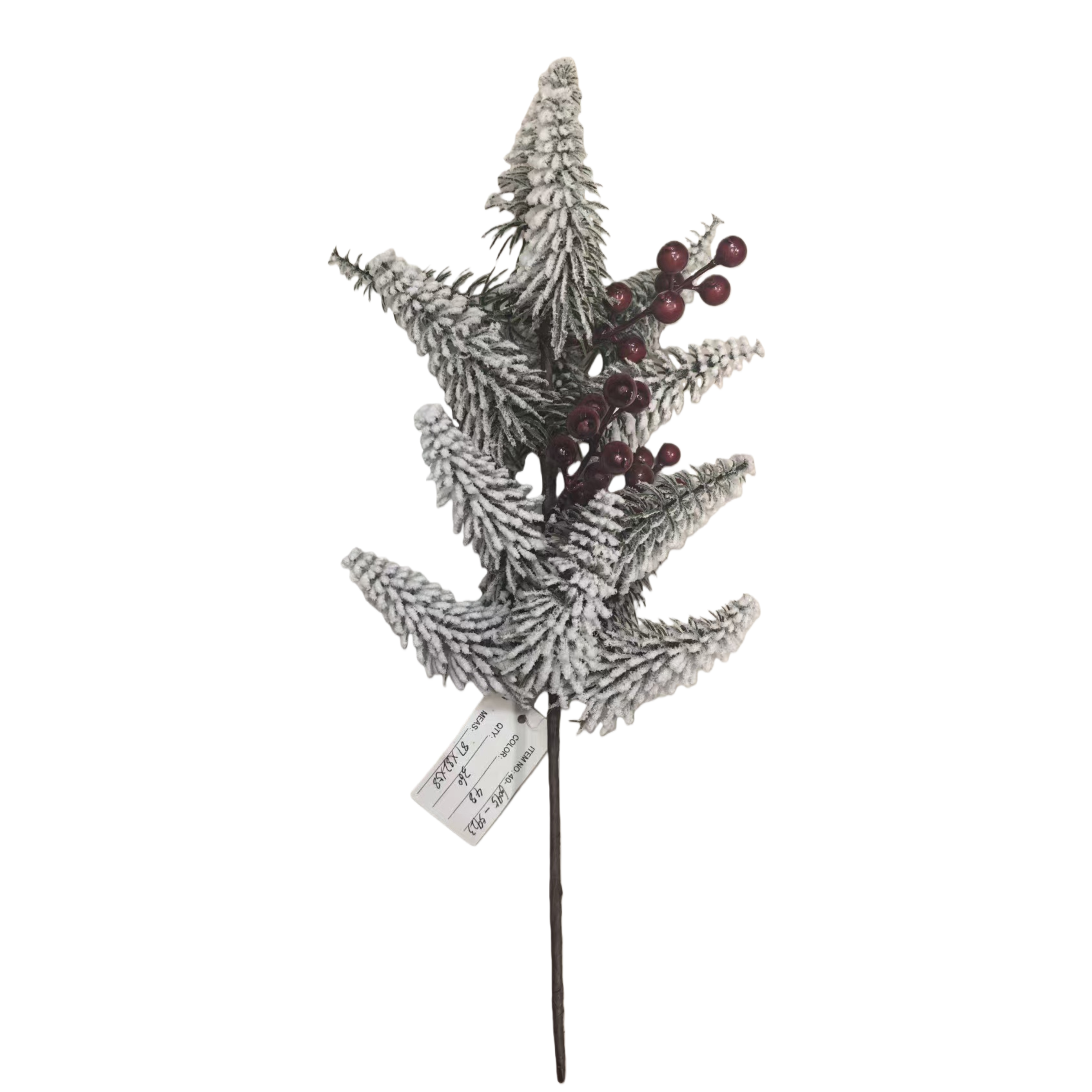 Christmas decorations: Cedar branch bow, Christmas ball flower, nutcracker set Item Picture