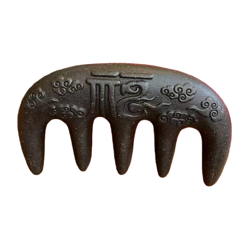 Polygonum multiflorum massage comb, natural fragrance comb, Chinese herbal comb, hair care comb, Chinese herbal factory wholesale Item Picture