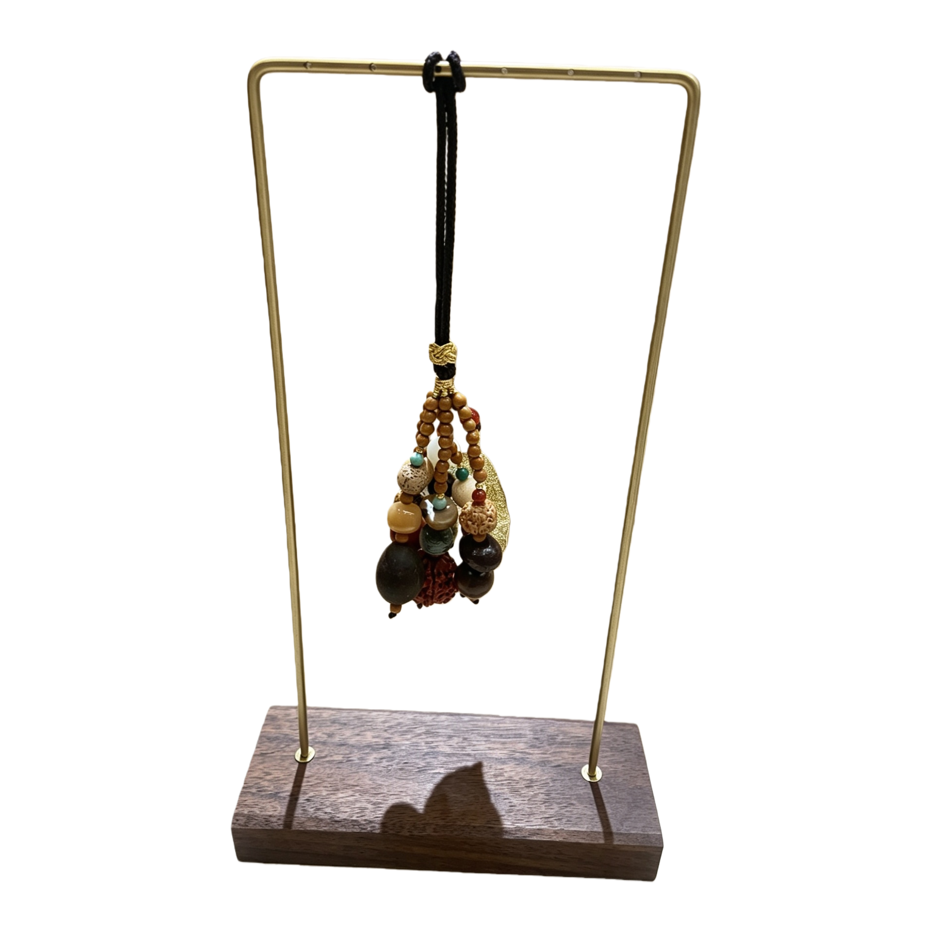 Acorn Tibetan woven dried fruit, cute traditional Chinese medicine jewelry, fun design sense pendant, mobile phone chain, keychain Item Picture