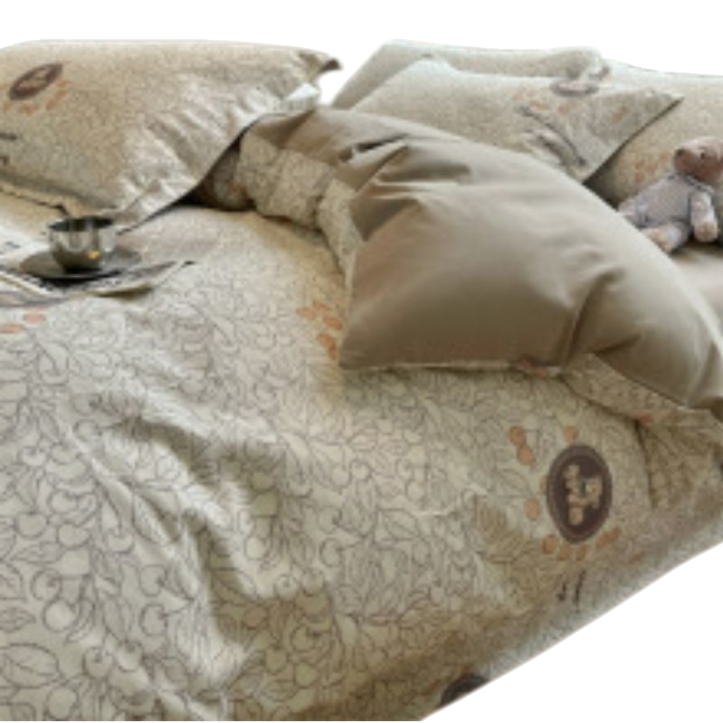 Wedding home textile bedding four-piece set, bedding kit 2026, non-woven fabric for wedding supplies Item Picture