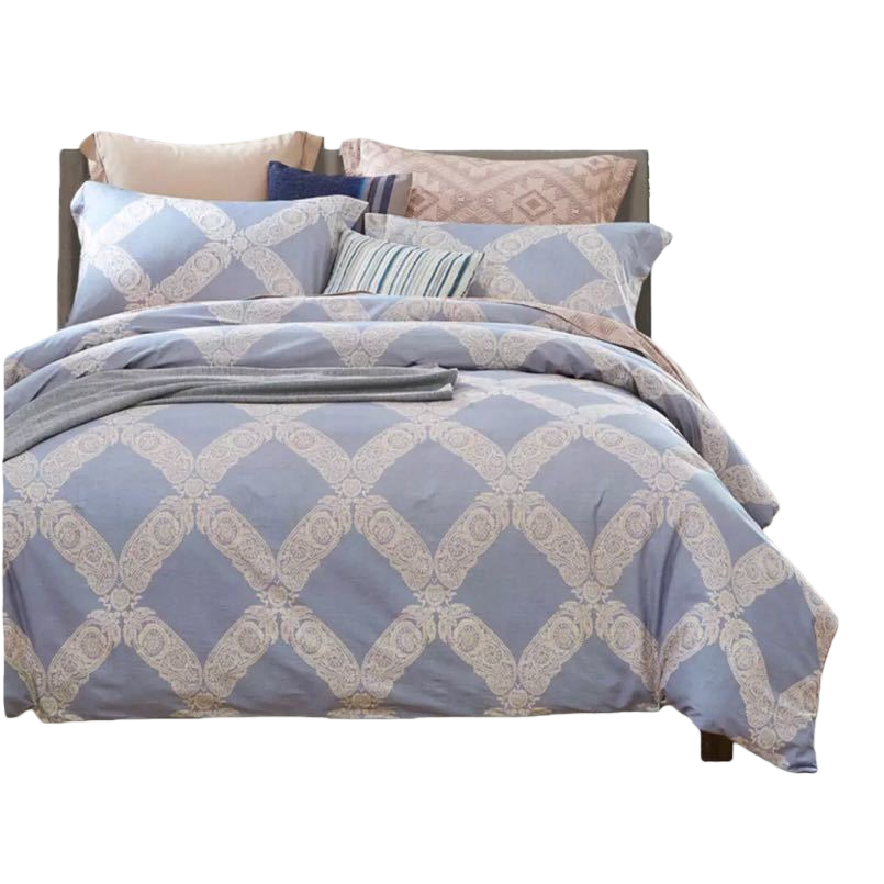 The wedding bedding set 2026 is packed in a four-piece pure cotton wedding home textile bedding gift box Item Picture