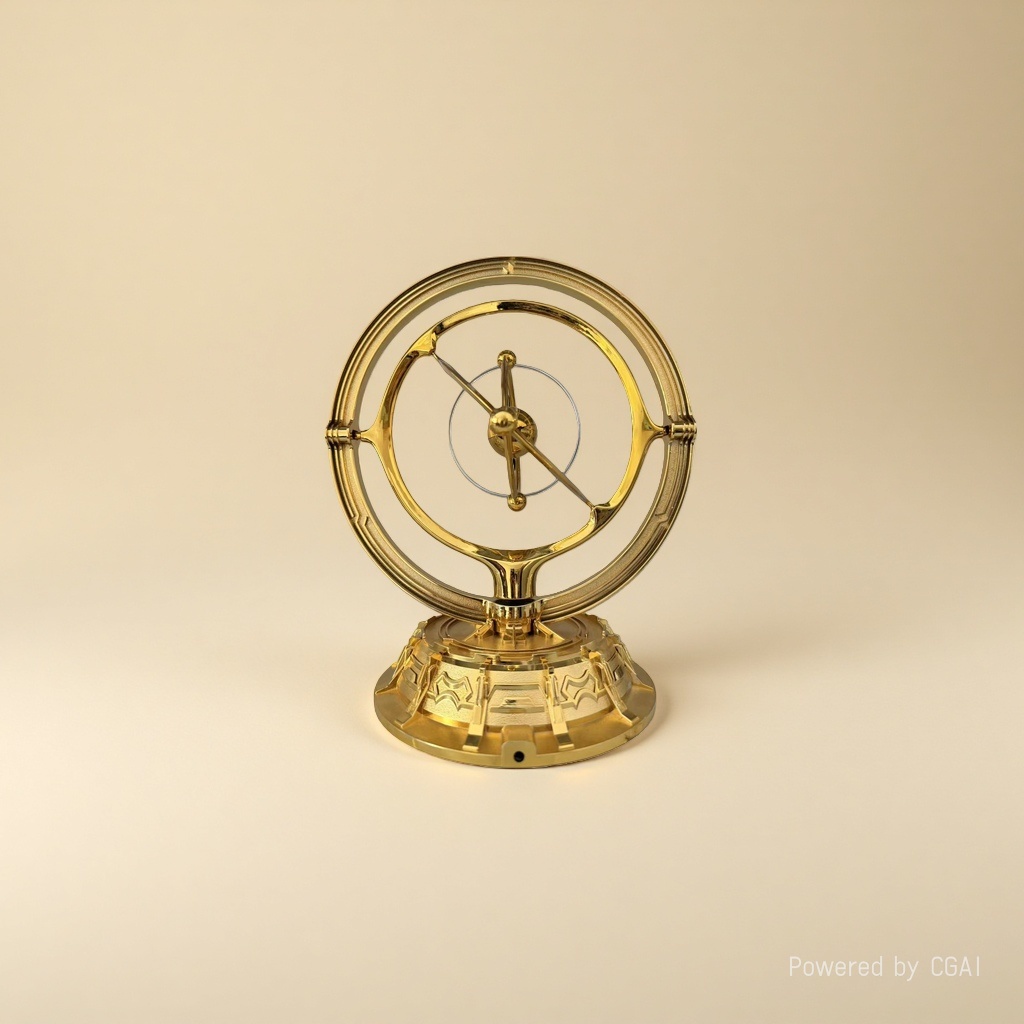 云硕工艺品金色金属永动仪、礼品 Specification image