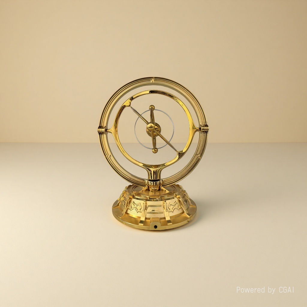 云硕工艺品金色金属永动仪、礼品 details Picture