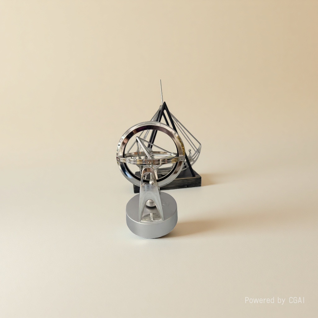 Yunshuo Handicrafts Metal Geometric Sculpture Perpetual Motion Machine, custom based on samples Application Scenario